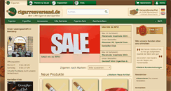 Desktop Screenshot of cigarrenversand.de