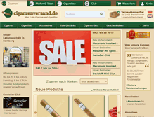 Tablet Screenshot of cigarrenversand.de